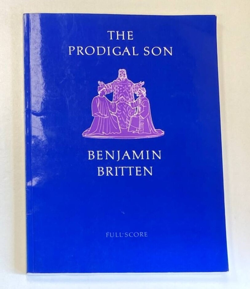 The Prodigal Son By Benjamin britten (score, Isbn 0571506828)