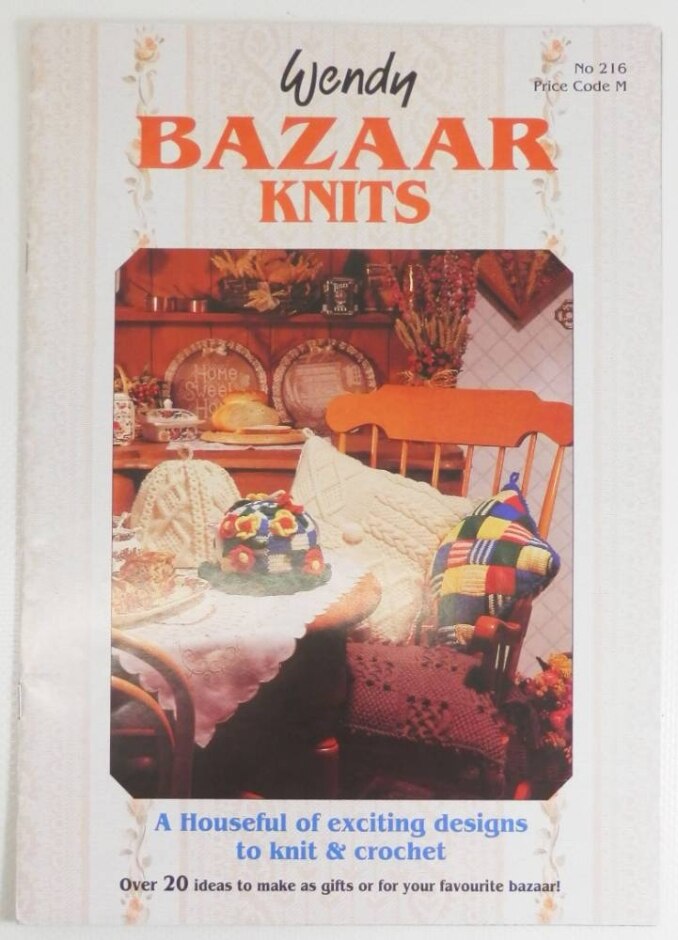Wendy Vintage Knitting Pattern Bazaar Knits 216