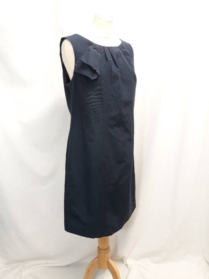 Monsoon Smart Dress Navy Size: 14