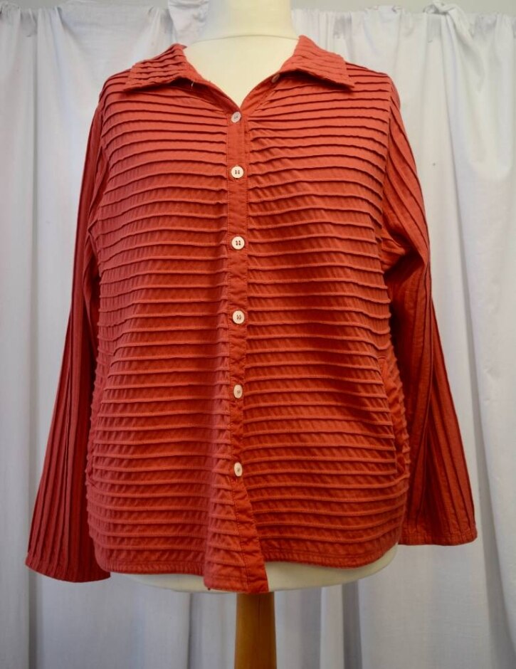 Yacco Maricard Jacket/blouse Orange Size: M