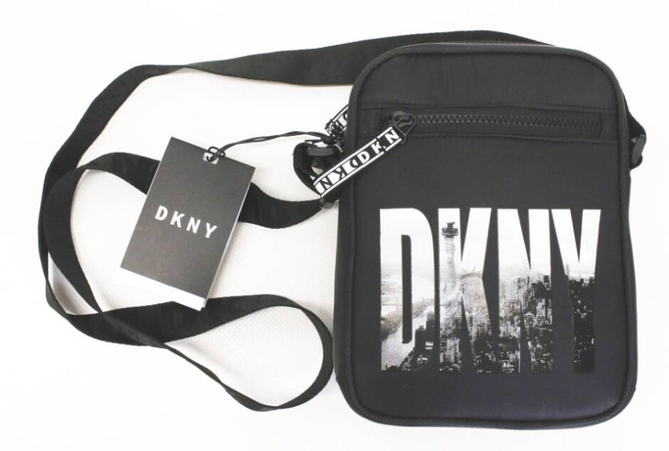 Bnwt Dkny Black "mini Crossbody" Bag