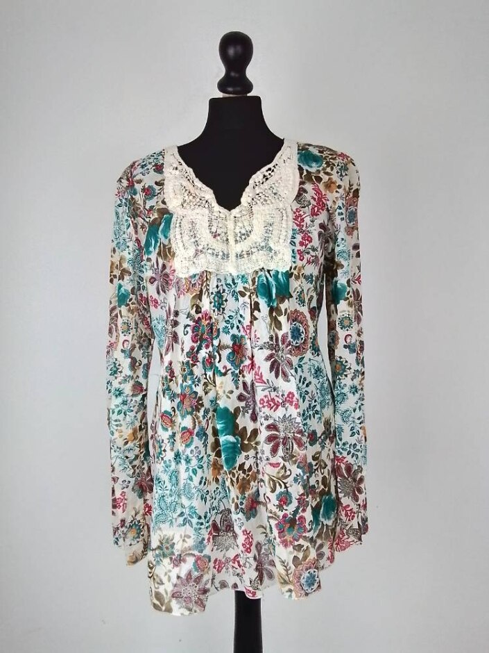 Van Den Bergh Blouse Multi-colour Size: 10