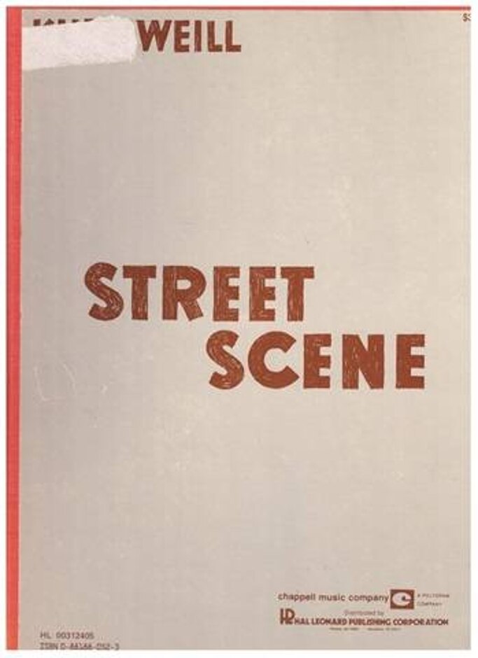 Street Scene. An American Opera