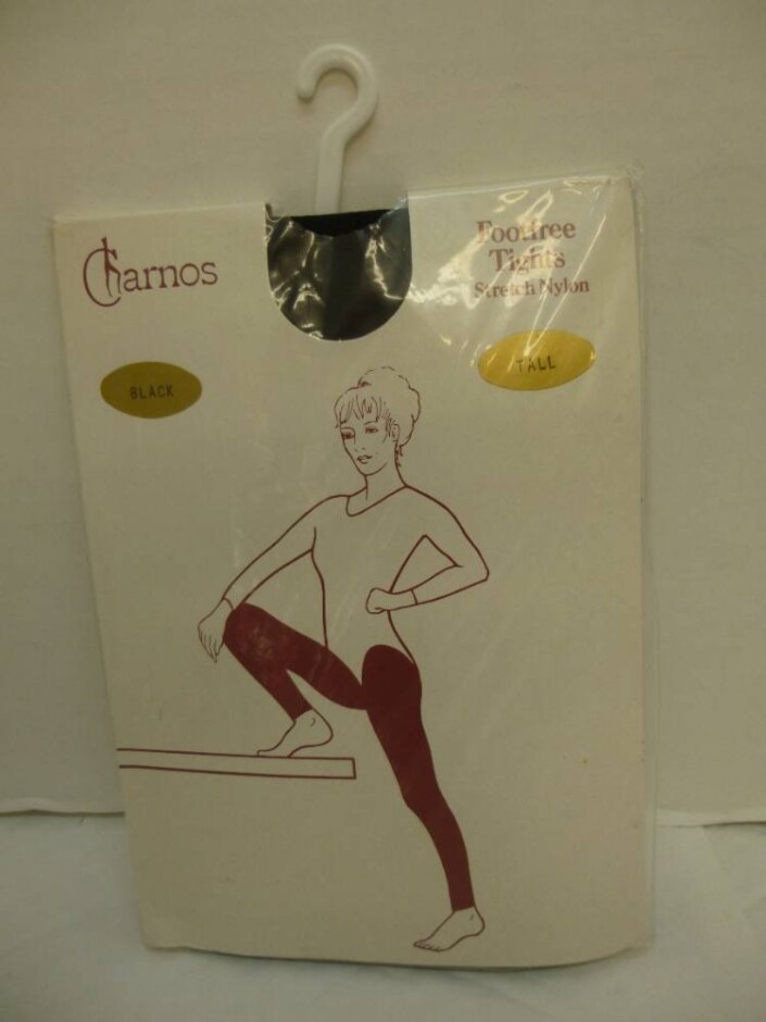 Charnos Foot Free 80 Denier Tights Black Size: L