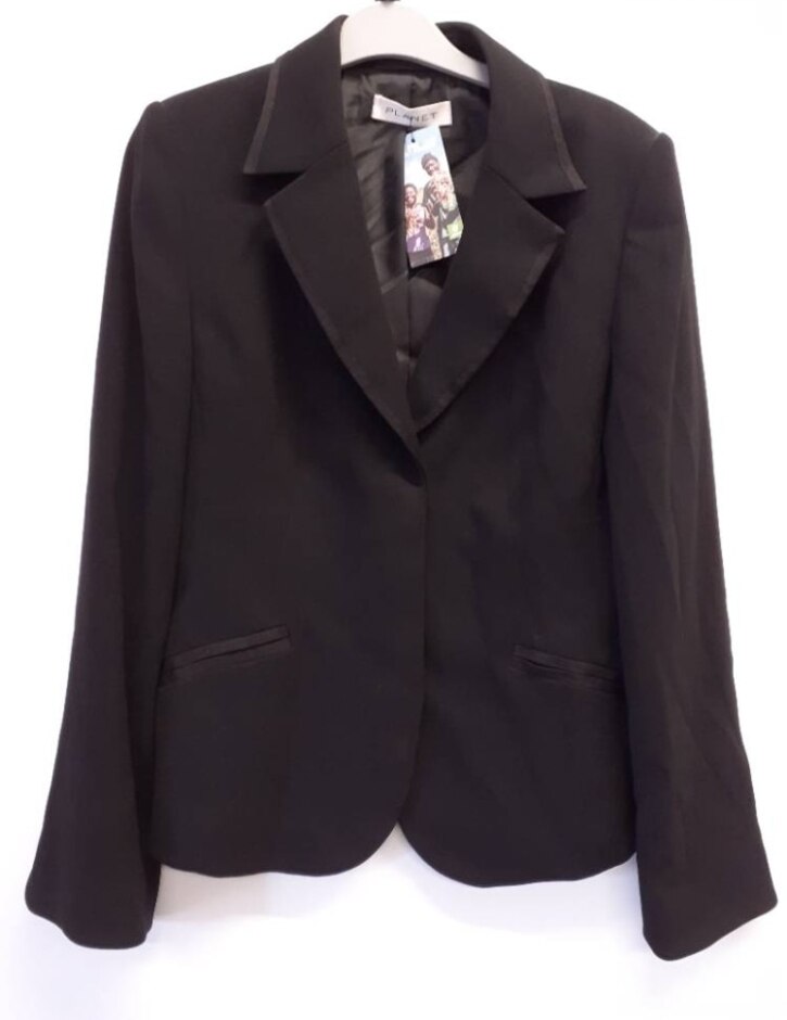 Planet Blazer / Jacket In Black Size: 10
