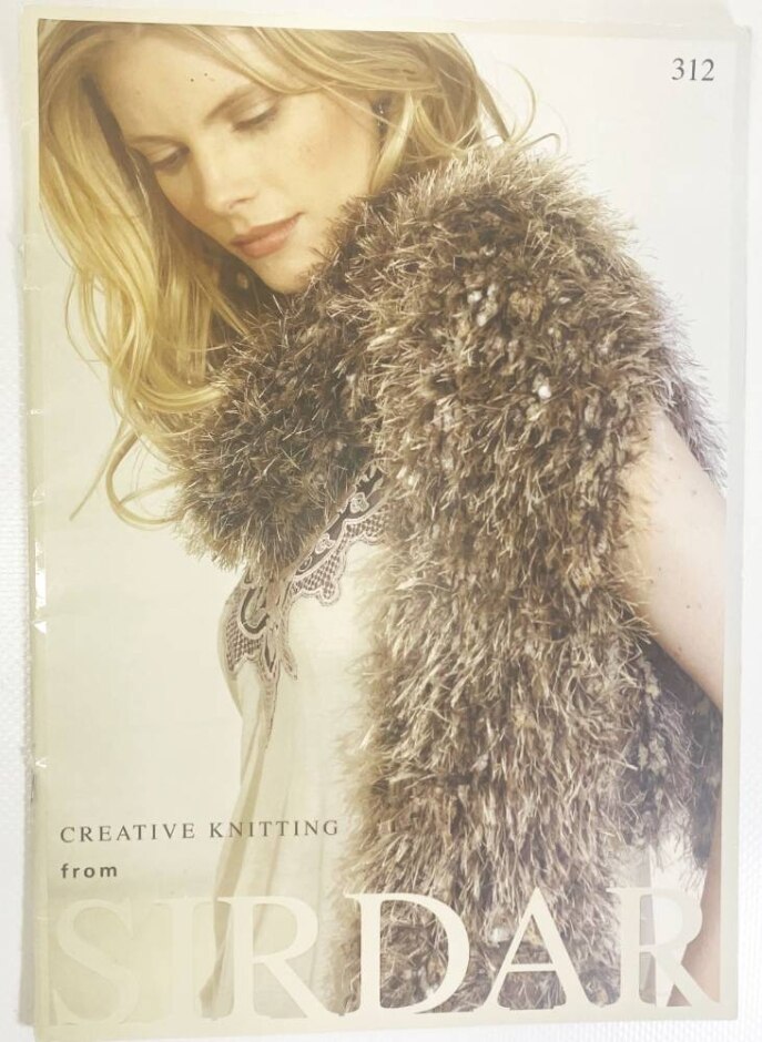 Sirdar Vintage Knitting Pattern Creative Knitting 312