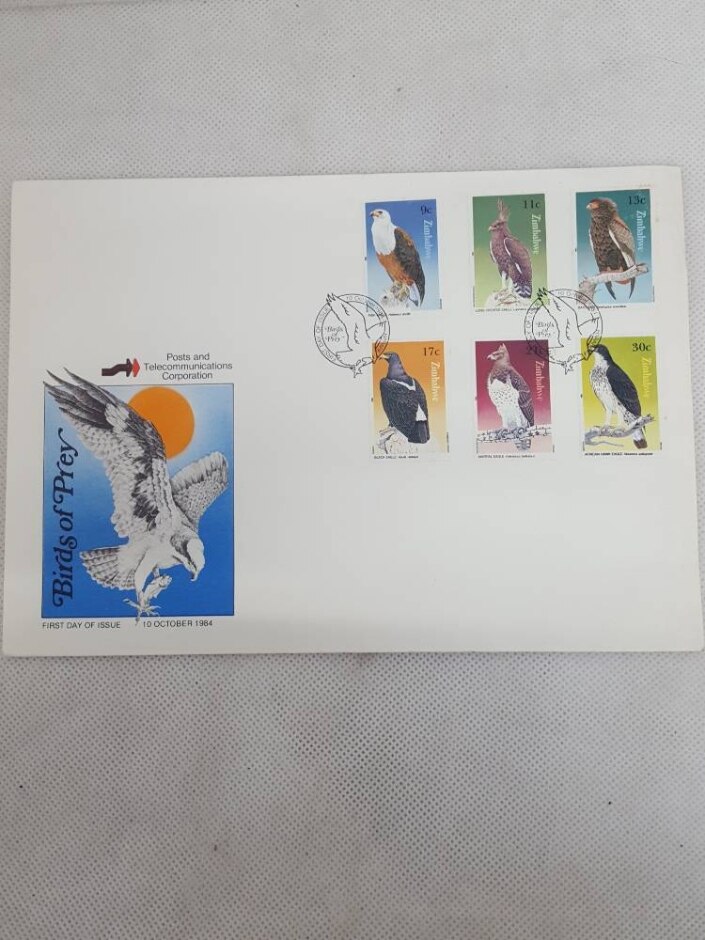 5 Zimbabwe First Day Covers