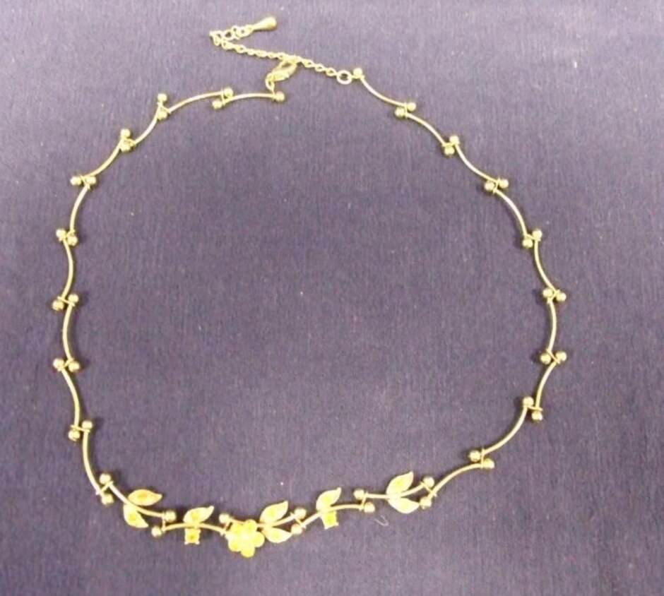 Gold Coloured Necklace