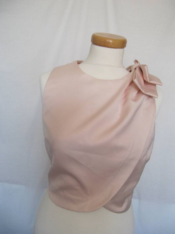 Coast Bow Top Pale Pink Size: 8