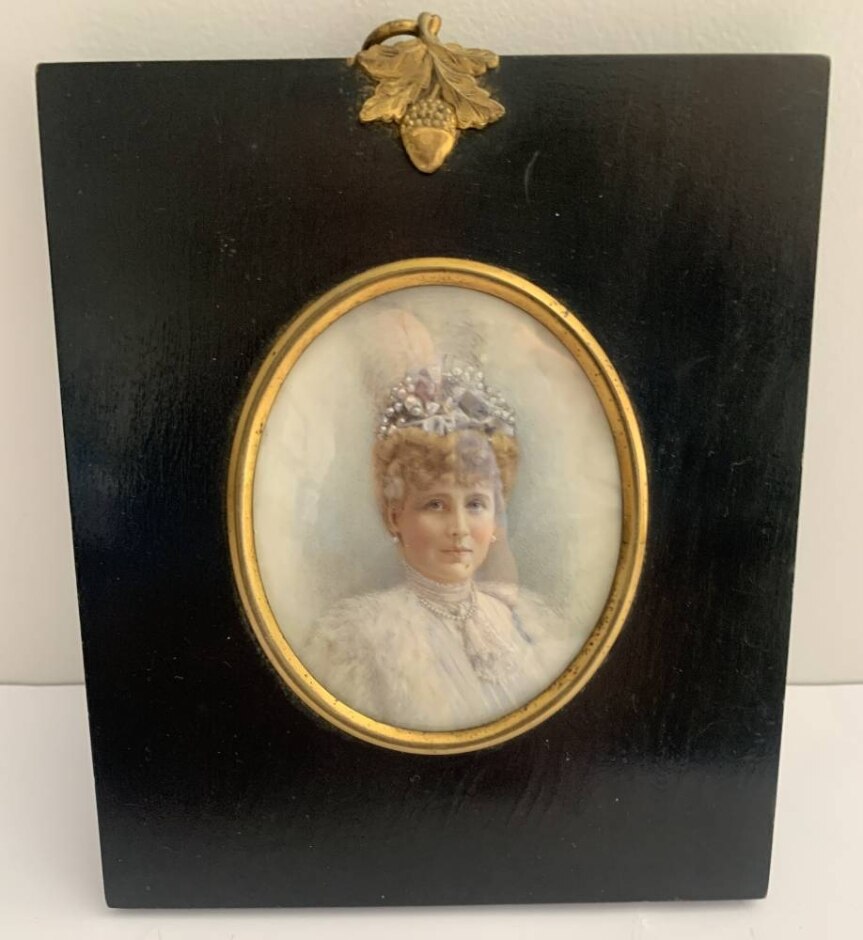 Victorian/edwardian Watercolour Miniature
