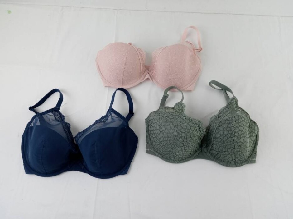 M&s 3pack Wired T-shirt Bras 32e Multicoloured  Size: 32