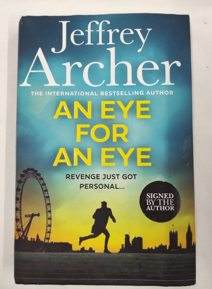 An Eye For An Eye - Jeffrey Archer Signed