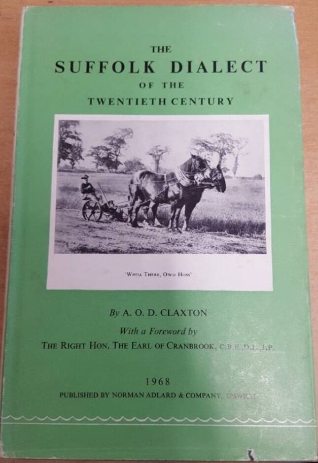 The Suffolk Dialect Of The Twentieth Century