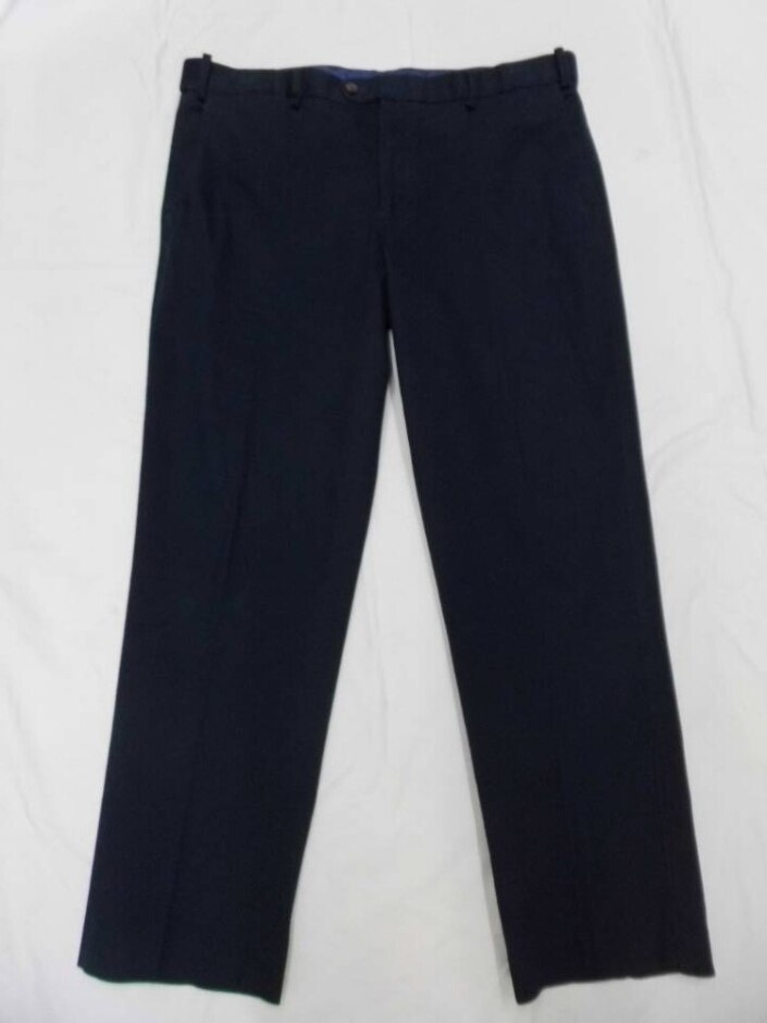 Skopes Antibes Tailored Chino Trouser Navy Blue Size: L