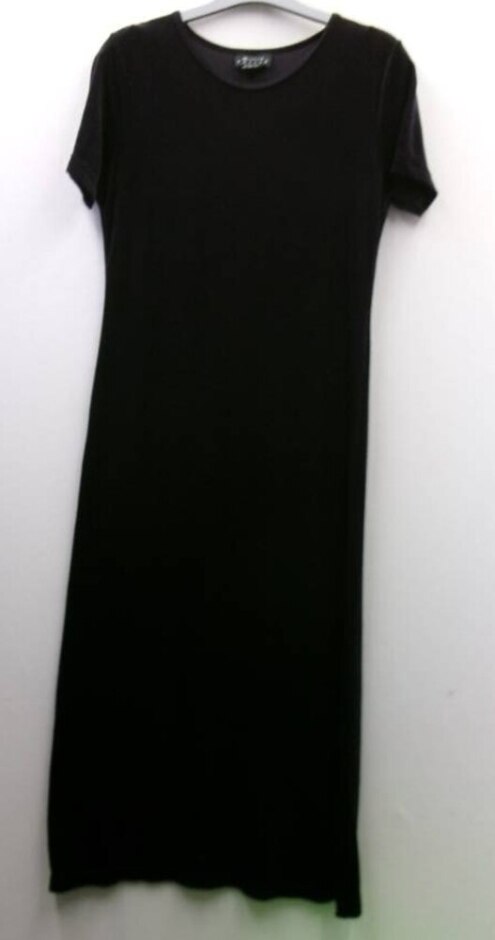Monsoon Velvet Dress Black Size: 12