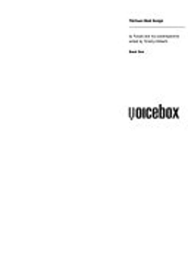 Voicebox - Thirteen Mad Songs - Book 1 & 2