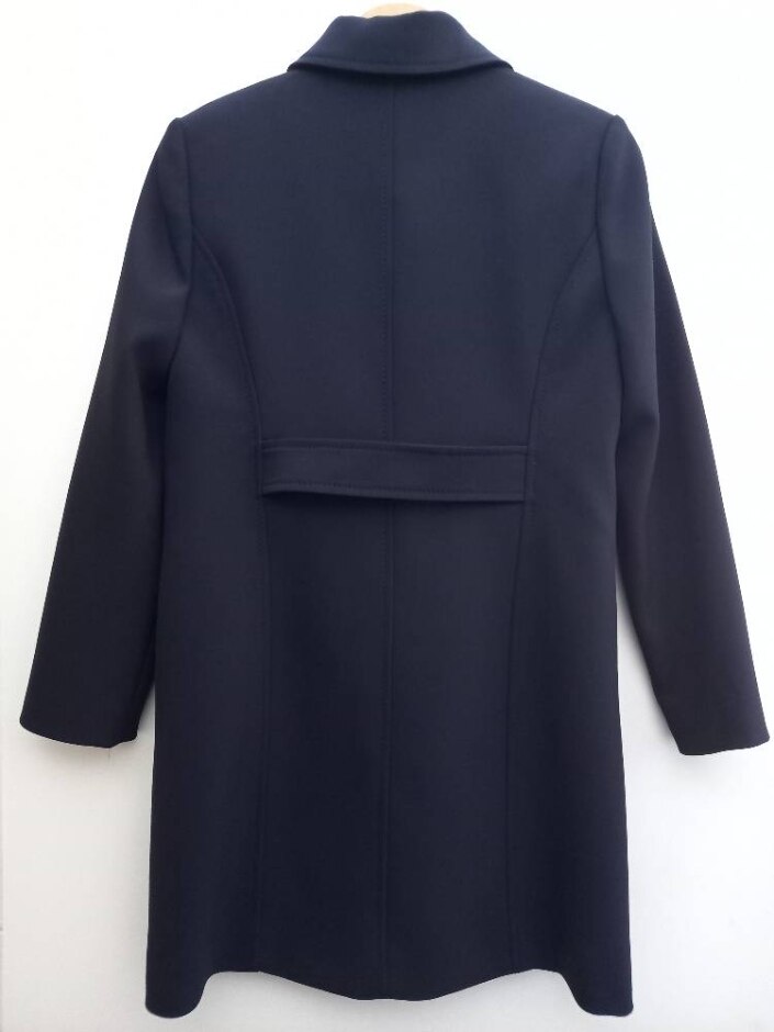 Zara Coat Navy Size: Xs