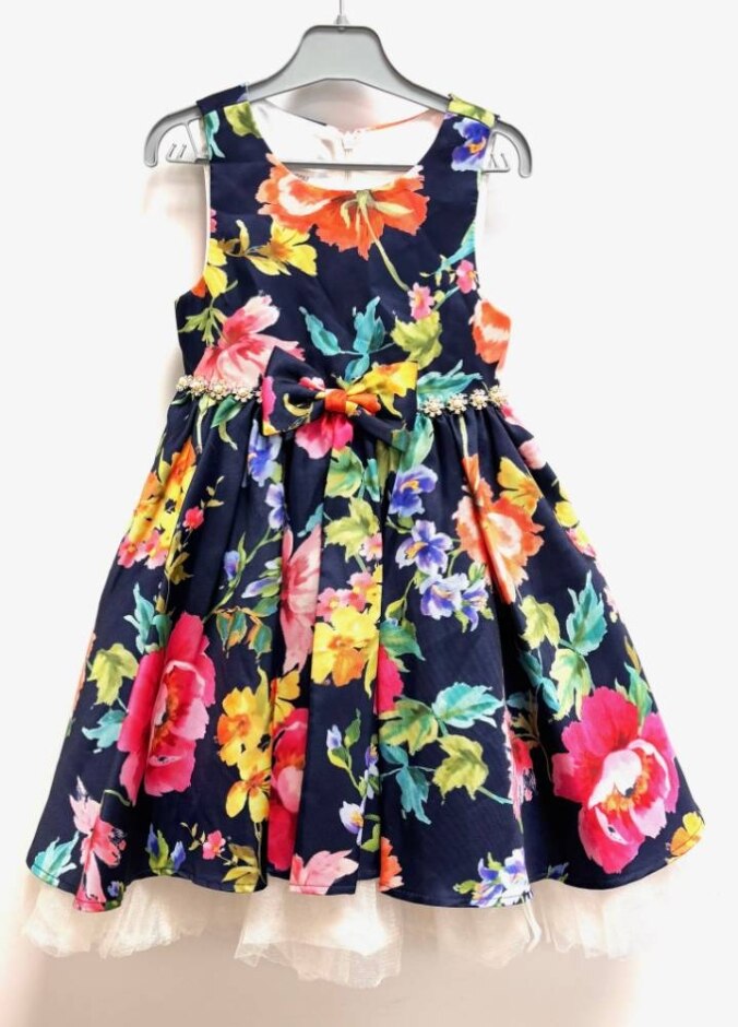 Couture Princess Party Dress Multi-coloured Size: 5 - 6 Years