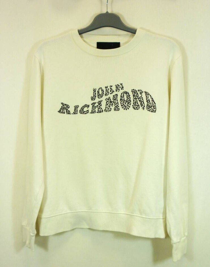 John Richmond Sweatshirt White Size: M