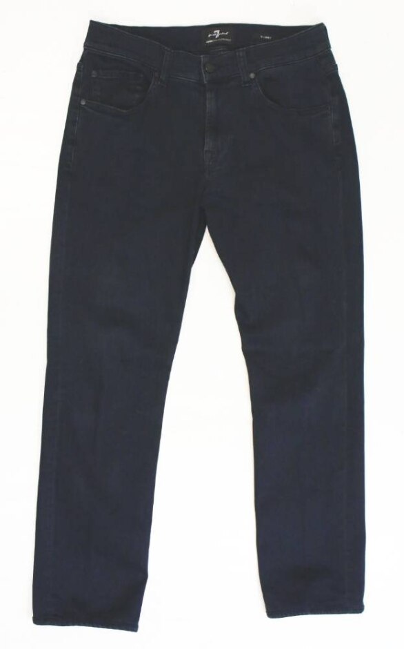For All Mankind Slimmy Jeans Black Size: 32