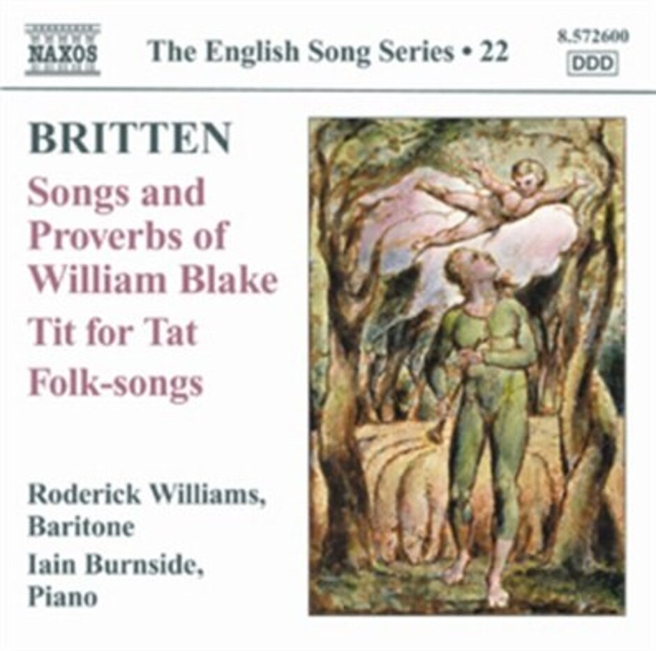 Britten: Songs And Proverbs Of William Blake/...- Volume 22