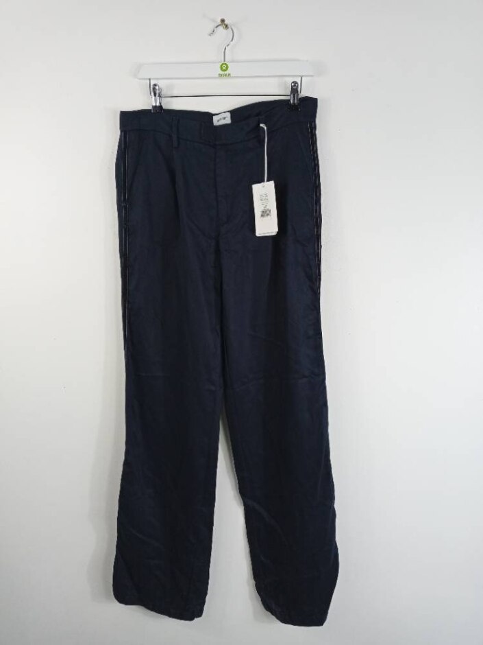 Mustang Men's Wide Leg Trousers  Navy Size: 30