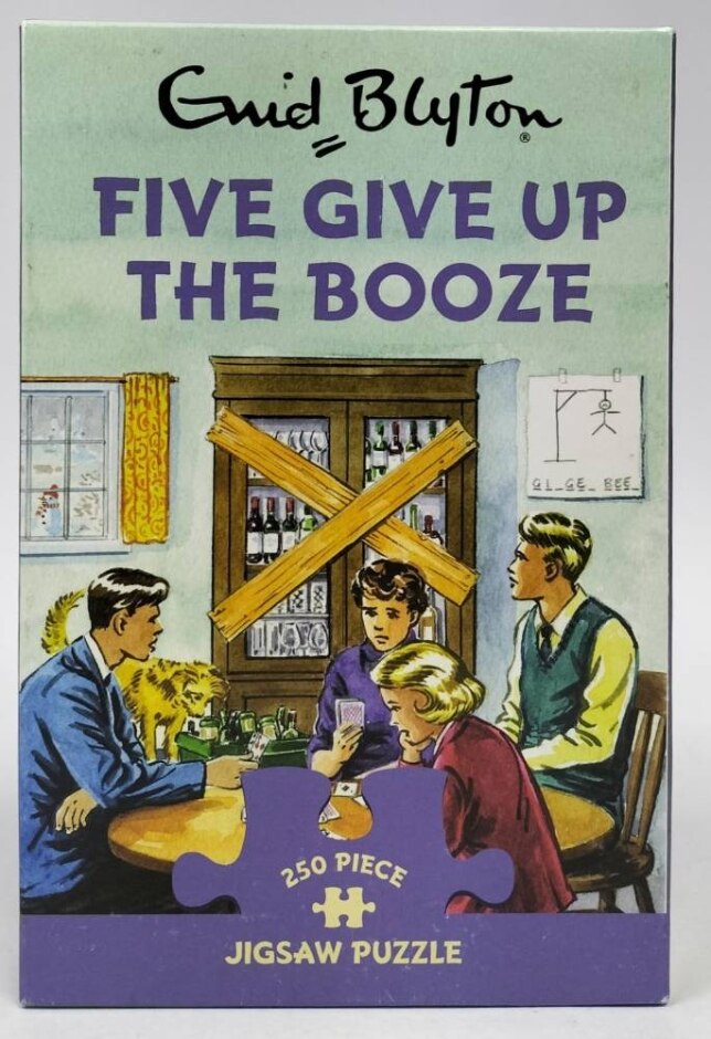 Five Give Up The Booze. 250 Piece Gibsons Jigsaw Puzzle