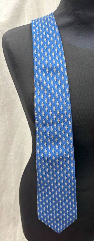 Tie Rack Beaufort Silk Tie Featuring Watches