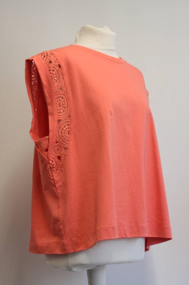 Per Una Sleeveless Top Pink Size: 20