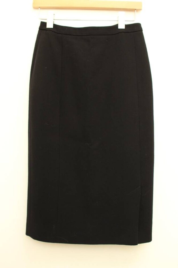 Jaeger Pencil Skirt Black Size: 6