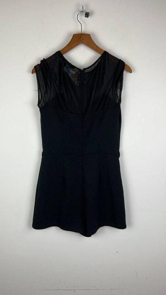 Miss Selfridge Women's Playsuit Black Size: 12