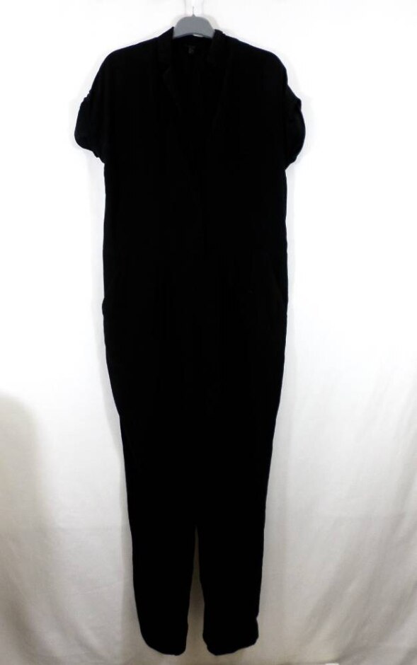 Cos V Neck Jumpsuit Black Size: 10