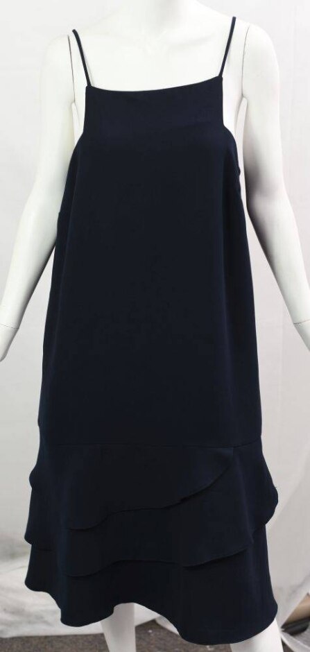 Finery London Sleeveless Layer Dress Navy Size: 12