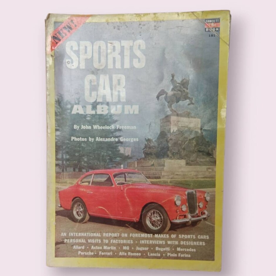 Sports Car Album - John Wheelock Freeman - A Fawcett Book #181
