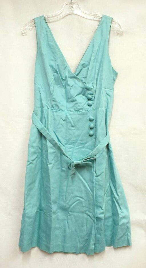 Joules Boutique Party Dress Turquoise Size: 14