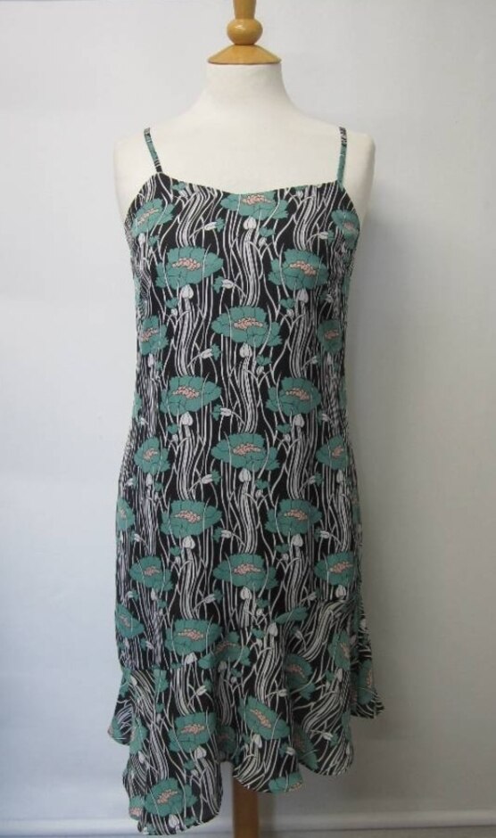 Yumi Mini Dress With Flower Pattern Multi-coloured Size: 10
