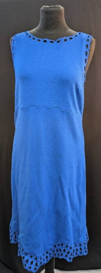 M&s Collection Casual Dress Blue Size: 14