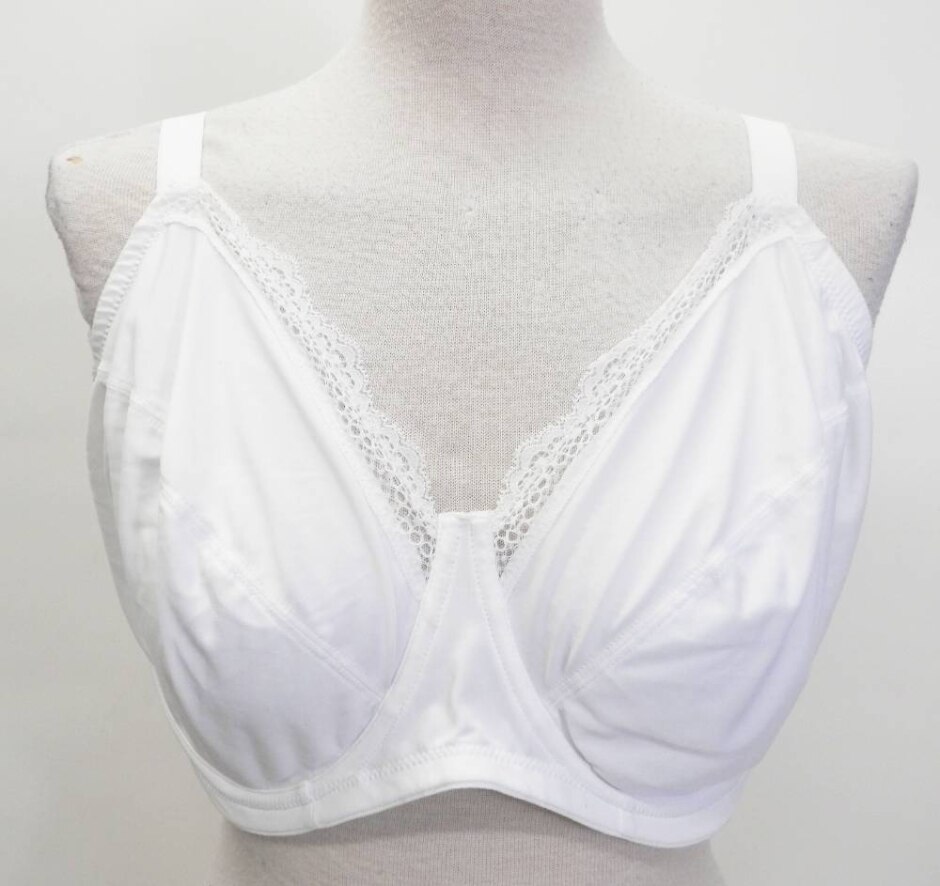 Bnwot Marks & Spencer Underwire Lace Trim Bra White Size: 38g