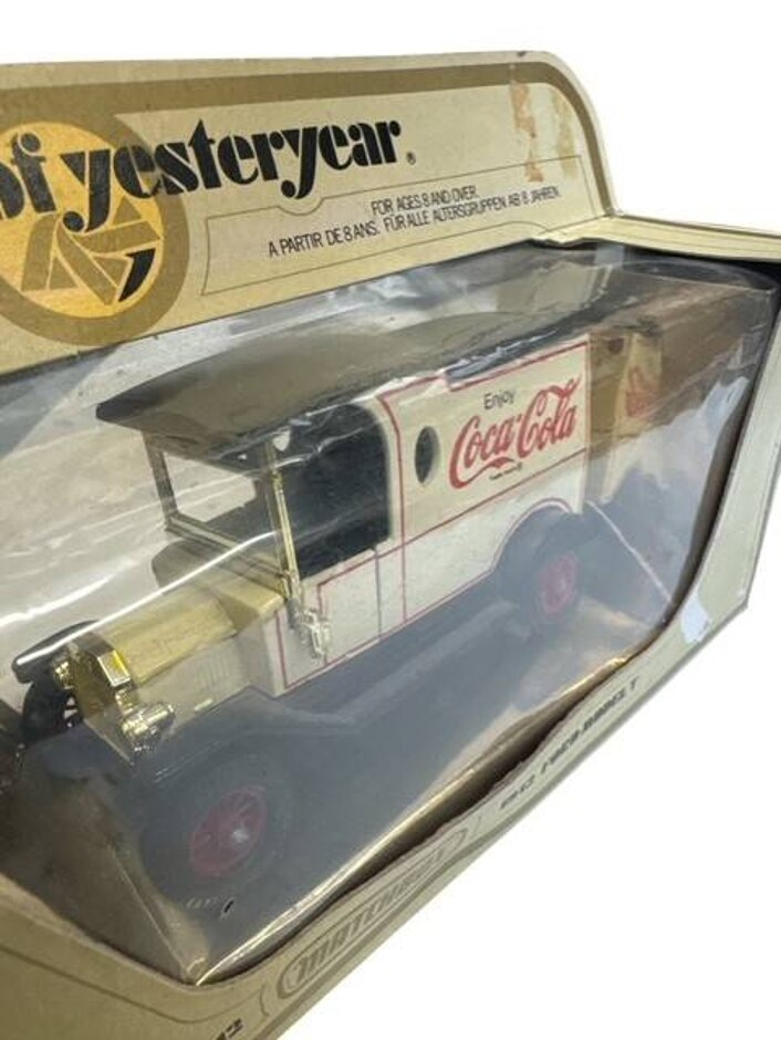 Matchbox Models Of Yesteryear. Coca Cola 1912 Ford Model T