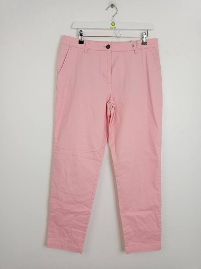 Crew Clothing Nwot Women's Chino Trouser Rrp £49 Pink Size: 12