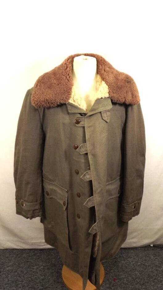 Swedish Army Vintage Coat Green Size: Xl