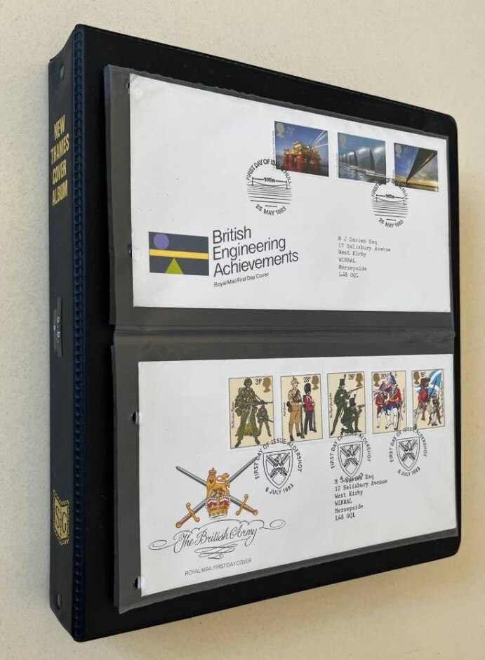 94 Gb Commemorative First Day Covers From 1976 To 1986, Including 9 Full Year Sets.