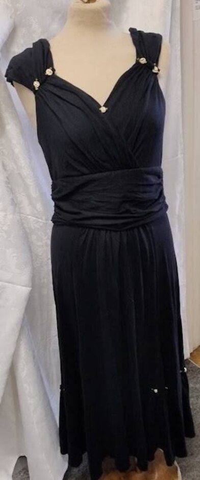 Peruvian Connection Dress Black Size: M