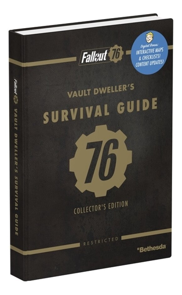 Fallout 76 Vault Dwellers Survival Guide Collectors Edition