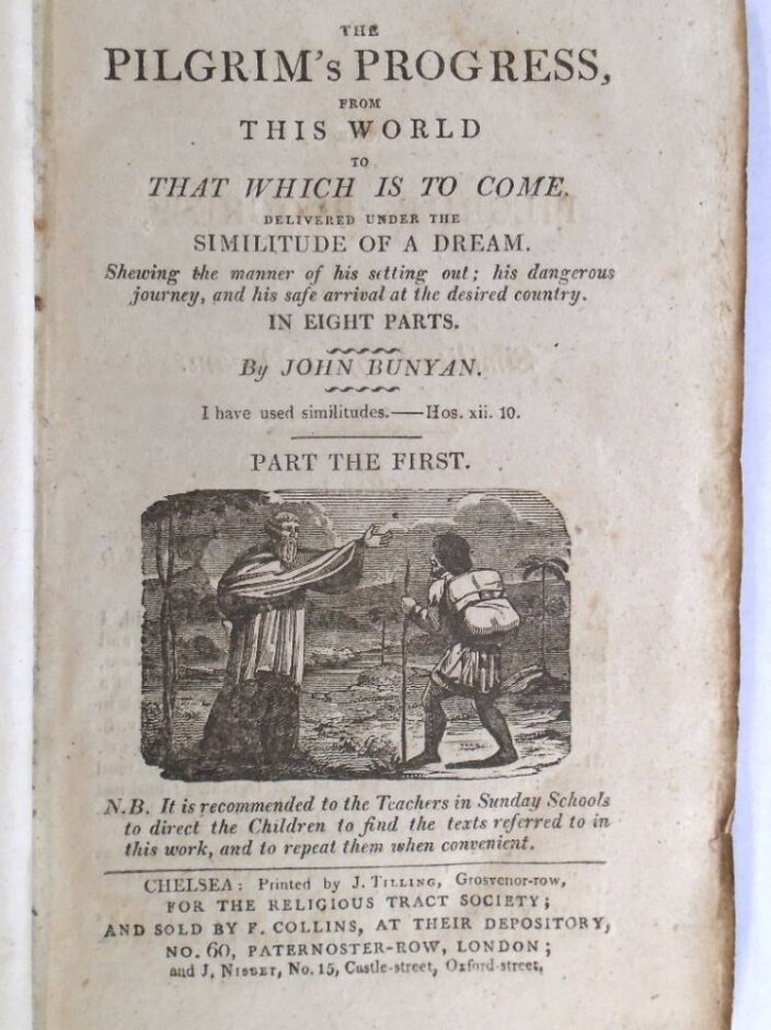 The Pilgrim's Progress.... In Eight Parts (rare, Pre-1815 Religious Tract Society Publication)