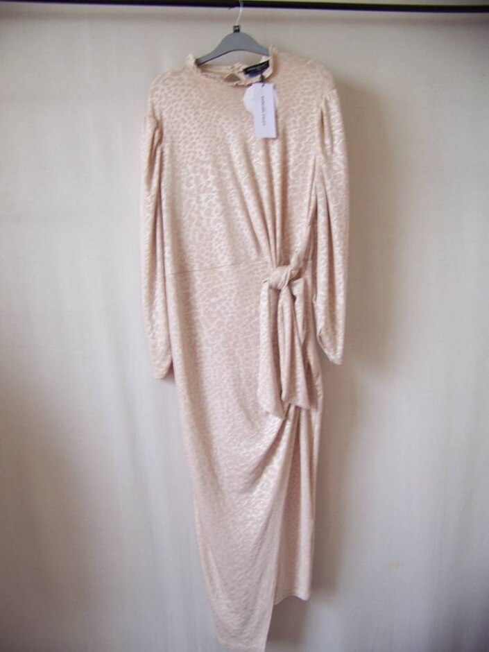 Little Mistress Occasion Dress  Pale Pink Size: 14