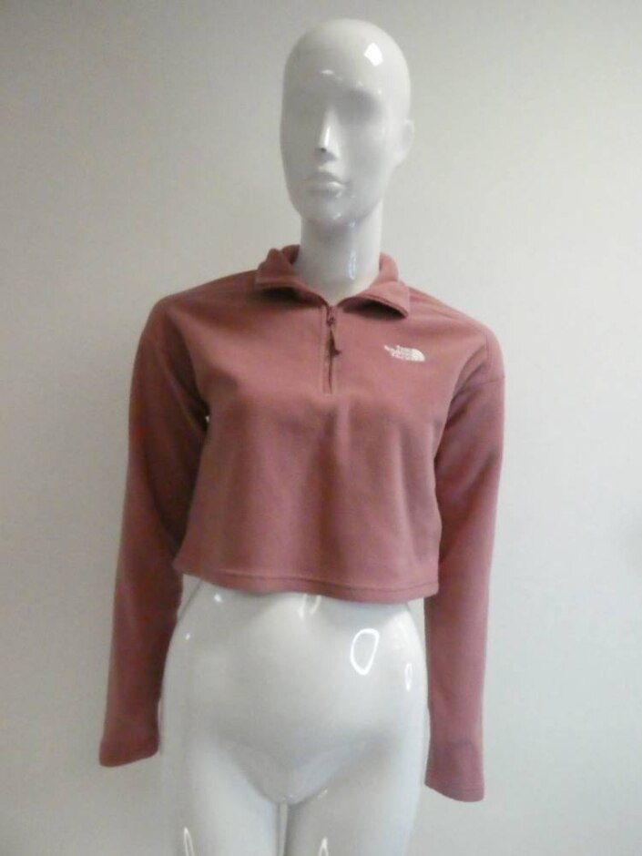 The North Face Short Length Fleece Pink Size: Xs