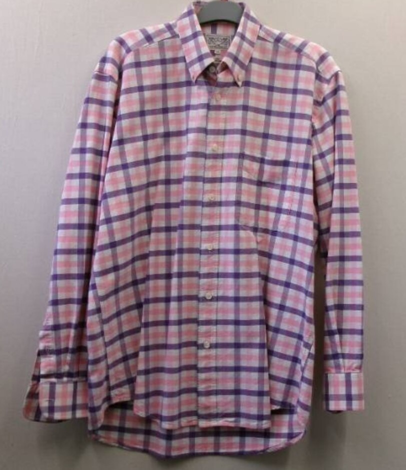 The Oxford Shirt Co. Shirt Pink Mauve  Size: 15.5" Collar
