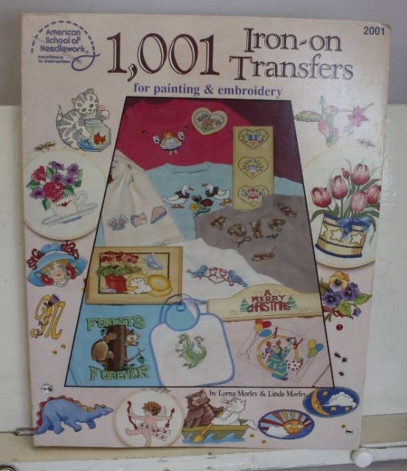 1001 Iron-on Transfers For Painting And Embroidery