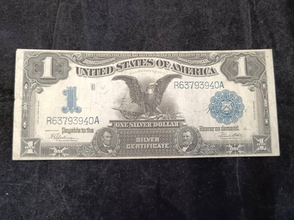 1899 United States One Silver Dollar Certificate
